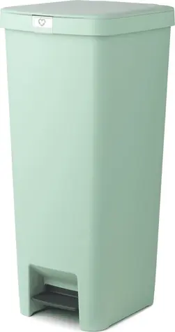 Brabantia StepUp Pedálový odpadkový kôš 40L nefritovo zelená / 28 x 66.6 x 35.2 cm