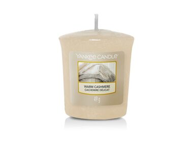 Yankee Candle Warm Cashmere vonná sviečka votívna 49g / doba horenia: až 15h