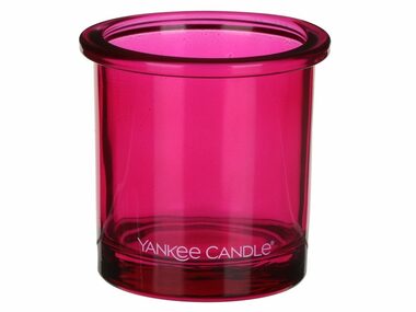 Yankee Candle Pop Light svietnik na votívnu sviečku ružová / 7 x 7 cm