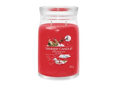Yankee Candle Signature Christmas Eve veľký pohár 567g / doba horenia až: 90h