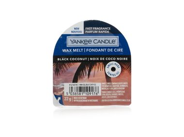 Yankee Candle Black Coconut vonný vosk do aromalampy 22g / doba horenia až: 8 h