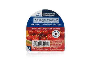 Yankee Candle Black Cherry vonný vosk do aromalampy 22g / doba horenia až: 8 h