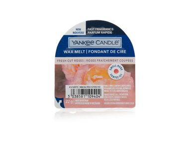 Yankee Candle Fresh Cut Roses vonný vosk do aromalampy 22g / doba horenia až: 8 h