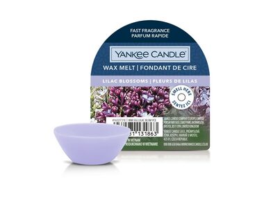 Yankee Candle Lilac Blossoms vonný vosk do aromalampy 22g / doba horenia až: 8 h
