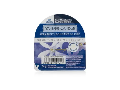 Yankee Candle Midnight Jasmine voňavý vosk do aromalampy 22g / doba horenia až: 8 h