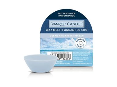 Yankee Candle Ocean Air vonný vosk do aromalampy 22g / doba horenia až: 8 h
