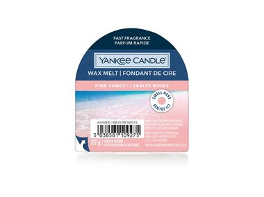 Yankee Candle Pink Sands vonný vosk do aromalampy 22g / doba horenia až: 8 h