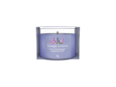 Yankee Candle Lilac Blossoms 37g - Plnená votívna sviečka v skle / doba horenia: až 10h
