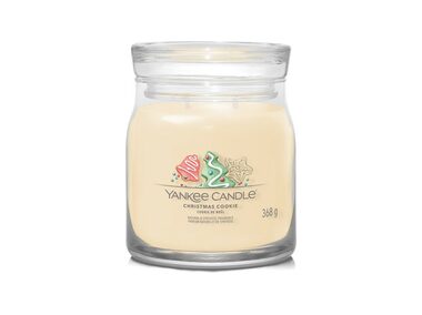 Yankee Candle Signature Christmas Cookie 368g - sviečka stredná 2 knôty / doba horenia: až 50h