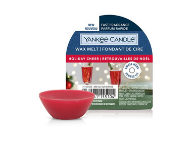 Yankee Candle Holiday Cheer vonný vosk do aromalampy 22g / doba horenia až: 8 h