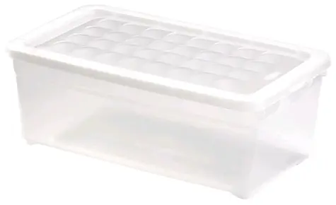 Curver Úložný box s vekom 5.7 l číra / 34.3 x 19.5 x 12.5 cm