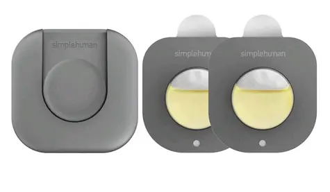 Simplehuman Pohlcovač pachov do odpadkového koša držiak + 2 kapsule