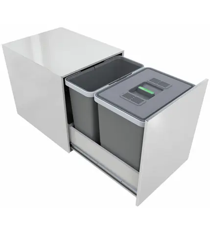 Elletipi STREET 2.0.18+12 L Výsuvný vstavaný odpadkový kôš v boxe