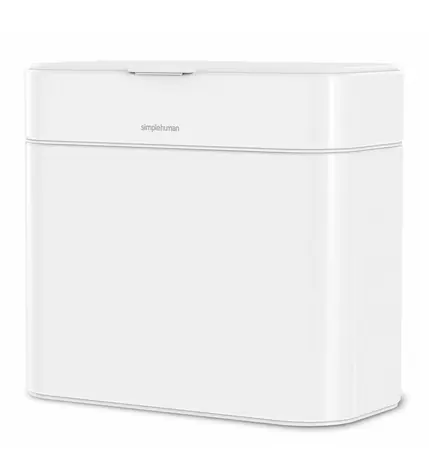 Simplehuman Odpadkový kôš na kompostovateľný odpad z kuchyne 4l biela