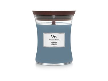 Woodwick Tempest 275g - váza stredná / doba horenia: až 65 h