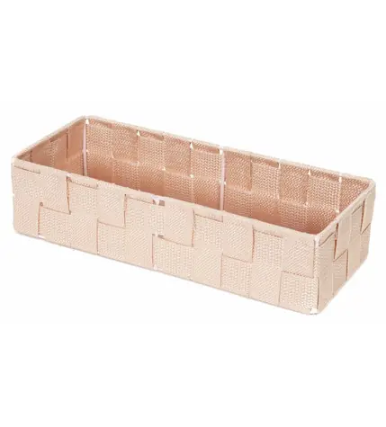 Compactor TEX - košík L ružová / Úložný organizér do zásuvky / 30 x 12 x 7 cm 