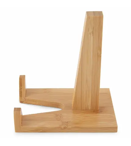 Compactor Bamboo Držiak na tablet z bambusového dreva / 9 x 12 x 13 cm