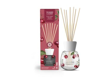 Yankee Candle Signature Black Cherry Reed Difúzer (Vonné tyčinky) 100 ml / až 10 týždňov