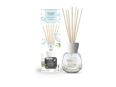 Yankee Candle Signature Clean Cotton Reed Difúzer (Vonné tyčinky) 100 ml / až 10 týždňov