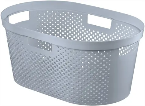 Curver Infinity Dots Kôš na bielizeň 40 l šedá