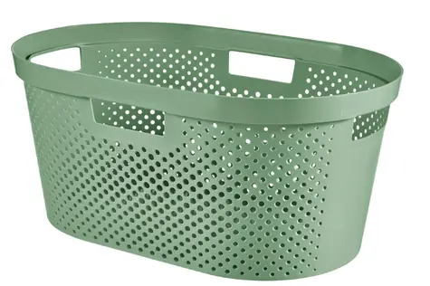 Curver Infinity Dots Kôš na bielizeň 40 l šedá