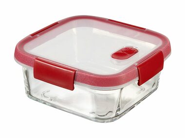 Curver SMART Cook Square Sklenená dóza na potraviny 0.7 l číra