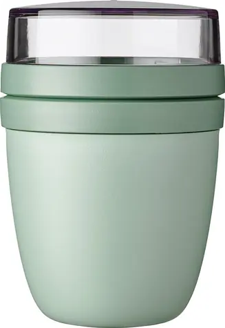Mepal Lunchpot Ellipse svetlo-zelená / Olovrantový box / 500 & 200 ml / BPA Free
