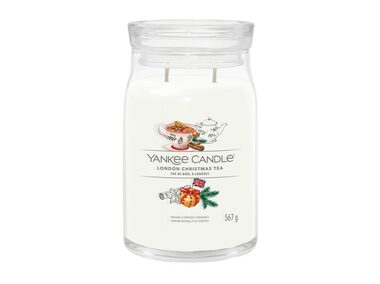 Yankee Candle Signature London Christmas Tea 567g / doba horenia až: 90h