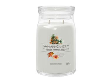 Yankee Candle Woodland Weekend Memories 567g / doba horenia až: 90h