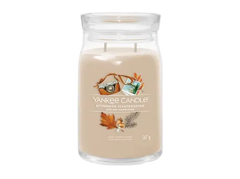 Yankee Candle Signature Afternoon Scrapbooking 567g / doba horenia až: 90h