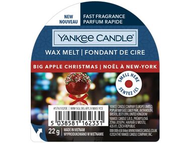Yankee Candle Big Apple Christmas voňavý vosk do aromalampy 22g / doba horenia až: 8 h