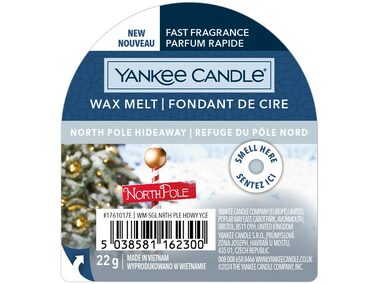 Yankee Candle North Pole Hideaway vonný vosk do aromalampy 22g / doba horenia až: 8 h