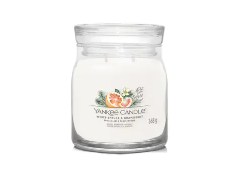 Yankee Candle Signature White Spruce & Grapefruit 368g / doba horenia až: 50 h