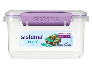 Sistema TO GO Krabička na obed s príborom 1.2 l mix farieb