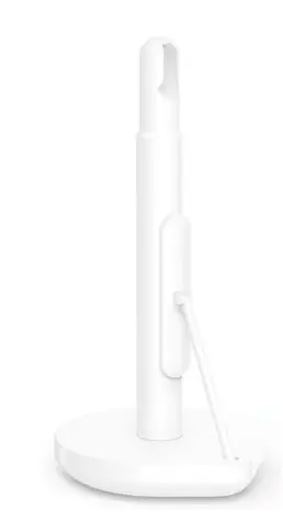 Simplehuman Držiak na papierové utierky biela / pre rolky do 17 cm / oceľ