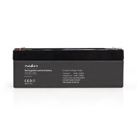 Nedis Dobíjací olovený akumulátor / Olovené / Dobíjací / 12 V / 2000 mAh