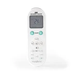 Nedis Univerzálny diaľkový ovládač pre klimatizácie s delenými jednotkami / Programovacie funkcie / 2x AAA&LR03