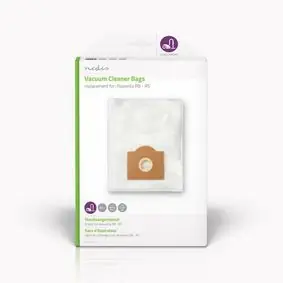 Nedis Vrecká do Vysávača 4 ks / Syntetický / Vhodné pre: Rowenta RB - RS