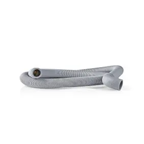 Nedis Vypúšťacia Hadica šedá / 22 mm / 19 mm / 0.5 Bar / 60 ° C / 1.50 m / Aplikácia: Umývačka & Práčka 