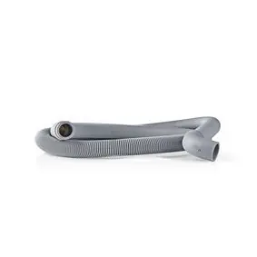 Nedis Vypúšťacia Hadica šedá / 22 mm / 19 mm / 0.5 Bar / 60 °C / 2.00 m / Aplikácia: Umývačka & Práčka 