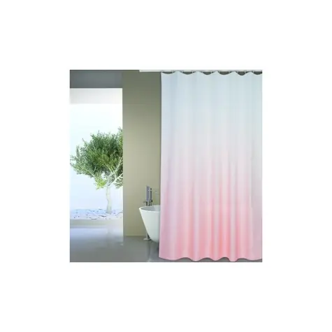 MSV SUGAR sprchový záves ružový / 180 x 200 cm / polyester