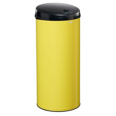 Rossignol Sensitive PLUS 93568 žltý / Bezdotykový odpadkový kôš / 45 L / RAL 1016