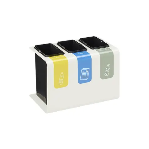 Rossignol Tribu 55301 biely / Kôš na triedenie odpadu / 3 x 8 L