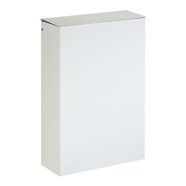 Rossignol Blanka 51348 biely / Nástenný kôš s vekom / 20 L