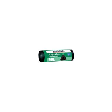 Rossignol Bagy 99139 čierne / Vrecká do koša 50 L / balenie 10 ks / 28 µm