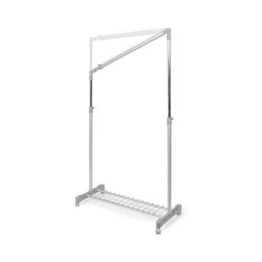 Compactor Stairs Grey stojan na šaty - Stender pod schodmi / 91.5 x 45 x 102-170 cm