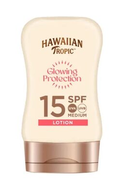Hawaiian Tropic Satin Protection Sun Lotion Mini SPF15 100ml / Opaľovací krém pre príručnú batožinu