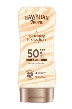 Hawaiian Tropic Silk Hydration Lotions SPF50 180ml / Hydratačné pleťové mlieko