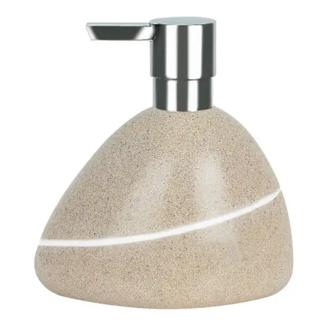 Spirella ETNA dávkovač mydla béžový / polyresin / kameninový vzhľad / 400 ml
