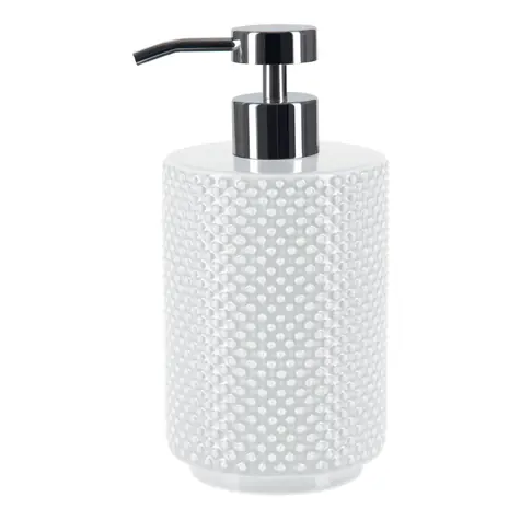 Spirella MERO dávkovač mydla biely / keramika / 400 ml